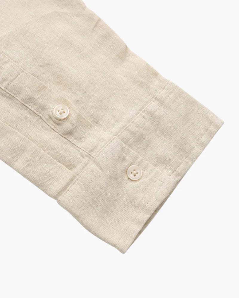 Camisa esencial de lino Vernier