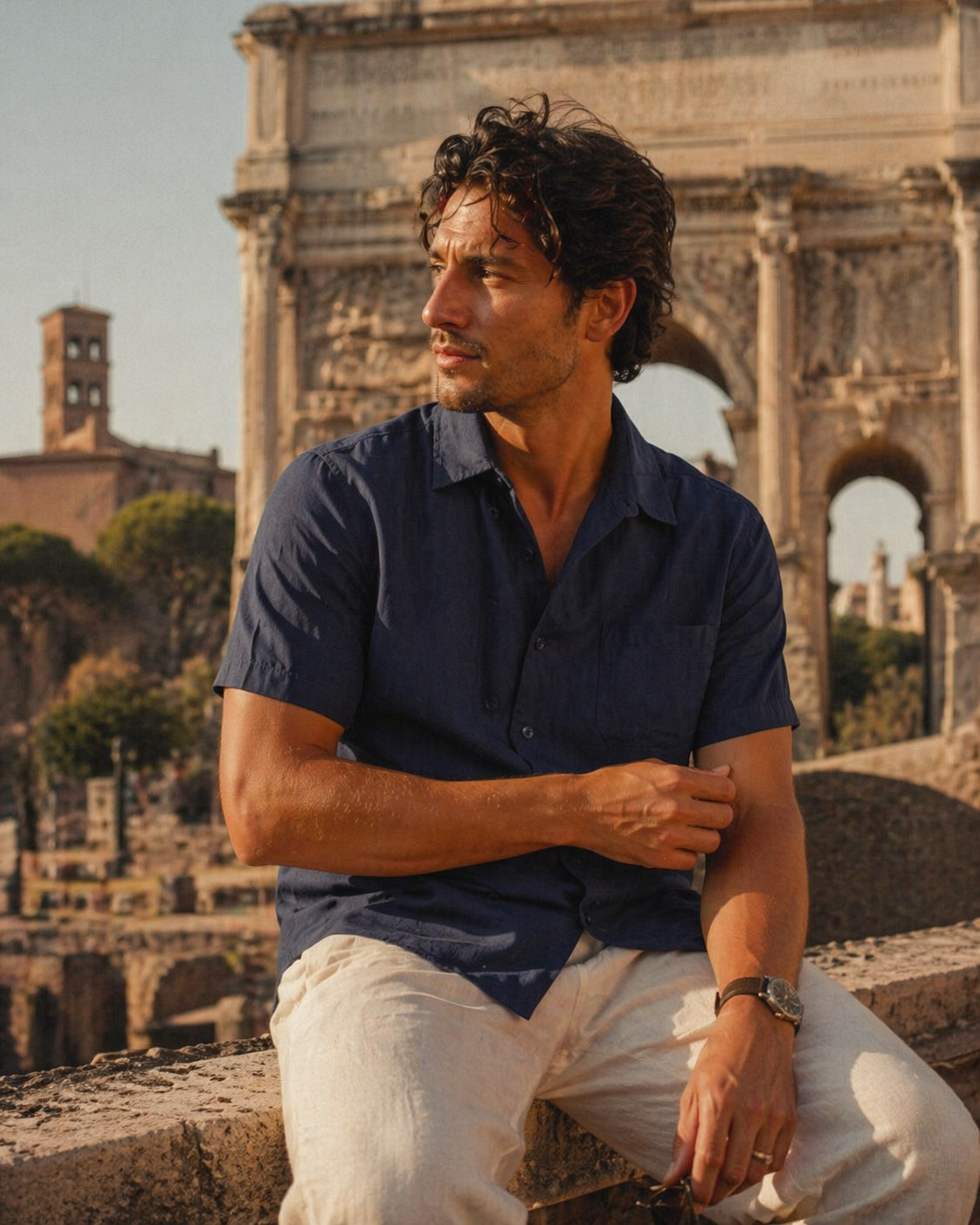 Vernier Linen Shirt — Core Collection