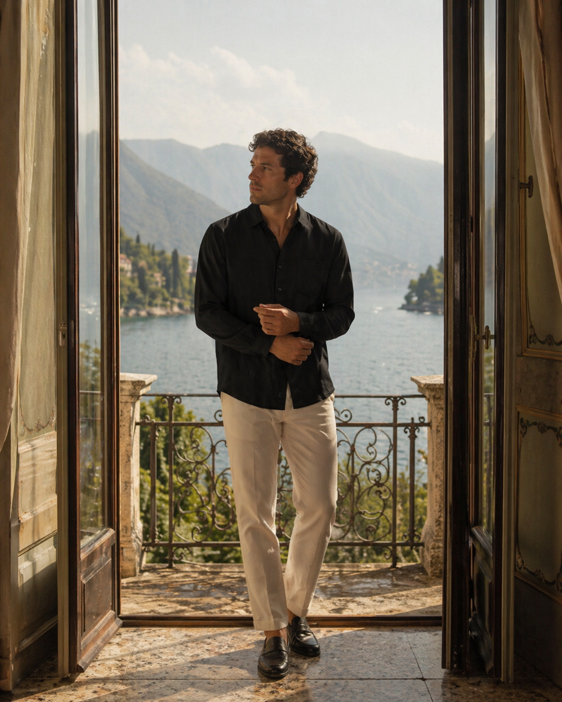 Vernier Signature Linen Shirt