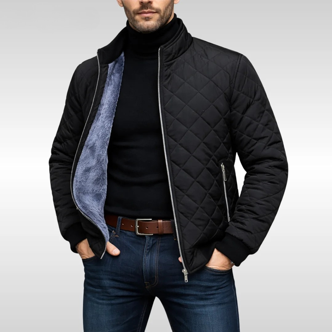 Chaqueta acolchada de forro polar