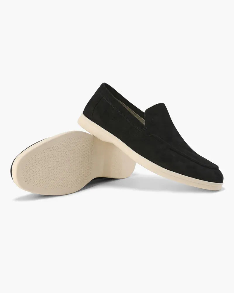 Vernier Classic Suede Loafers