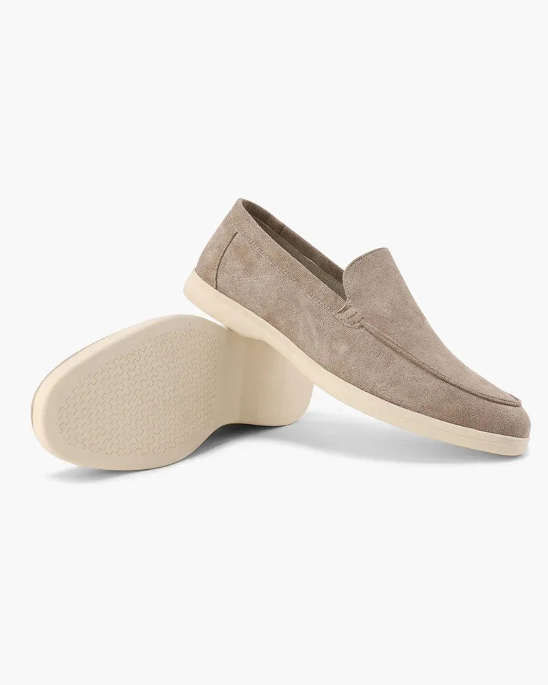 Vernier Classic Suede Loafers