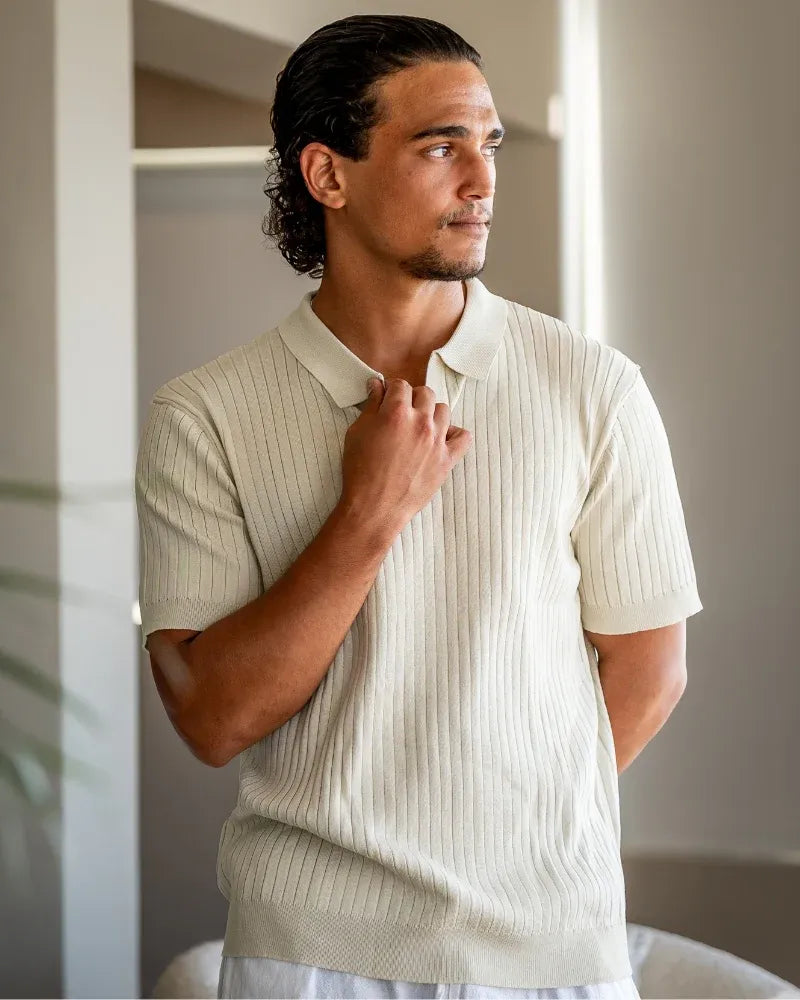 Vernier Knit Polo - Classic