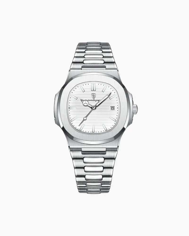Vernier Classic Steel Watch
