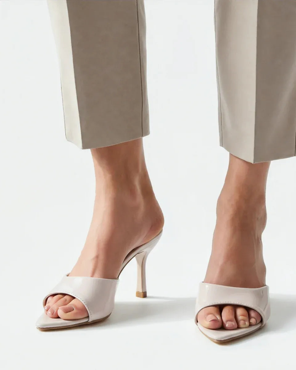 Vernier Heeled Sandals